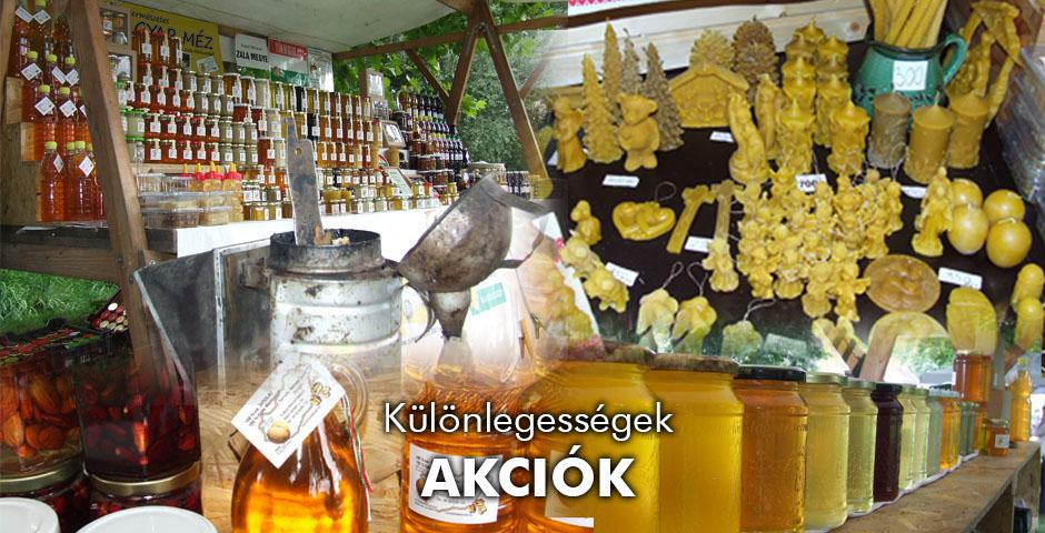 Különlegességek, AKCIÓK