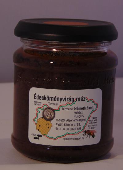 Édeskömény virágméz 0.25 kg