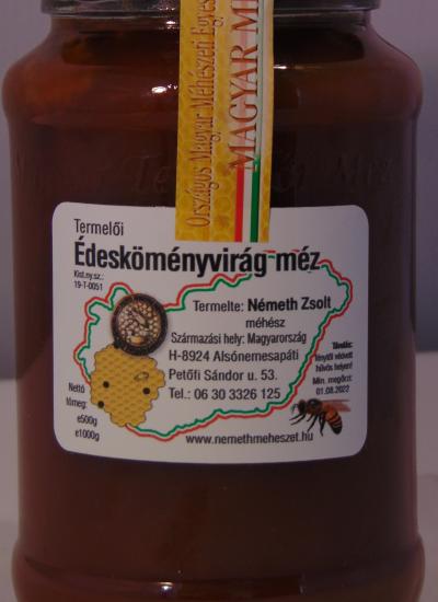 Édeskömény virágméz 1 kg