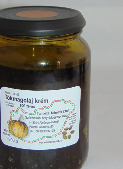 Tökmagolaj krém 300 gr